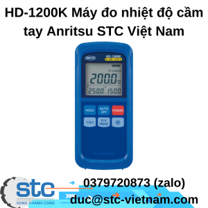 HD-1200K Máy đo nhiệt độ cầm tay Anritsu STC Việt Nam