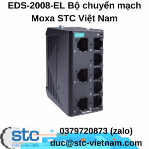 EDS-2008-EL Bộ chuyển mạch Moxa STC Việt Nam