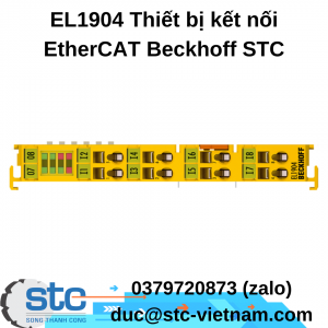 EL1904 Thiết bị kết nối EtherCAT Beckhoff STC Việt Nam