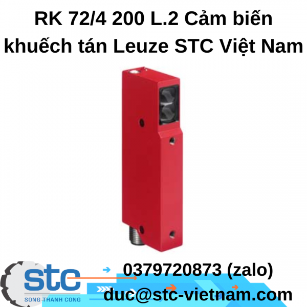 RK 72/4 200 L.2 Cảm biến khuếch tán Leuze STC Việt Nam