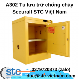 A302 Tủ lưu trữ chống cháy Securall STC Việt Nam