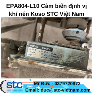 EPA804-L10 Cảm biến định vị khí nén Koso STC Việt Nam