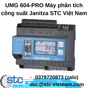 UMG 604-PRO Máy phân tích công suất Janitza STC Việt Nam