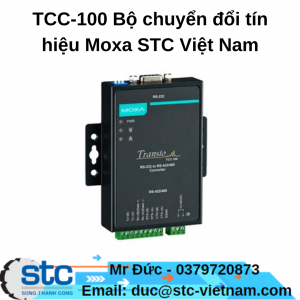 TCC-100 Bộ chuyển đổi tín hiệu Moxa STC Việt Nam