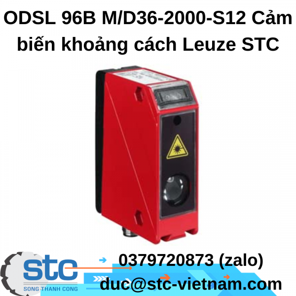 ODSL 96B M/D36-2000-S12 Cảm biến khoảng cách quang học Leuze STC Việt Nam