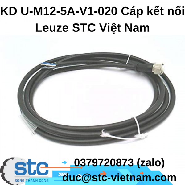 KD U-M12-5A-V1-020 Cáp kết nối Leuze STC Việt Nam