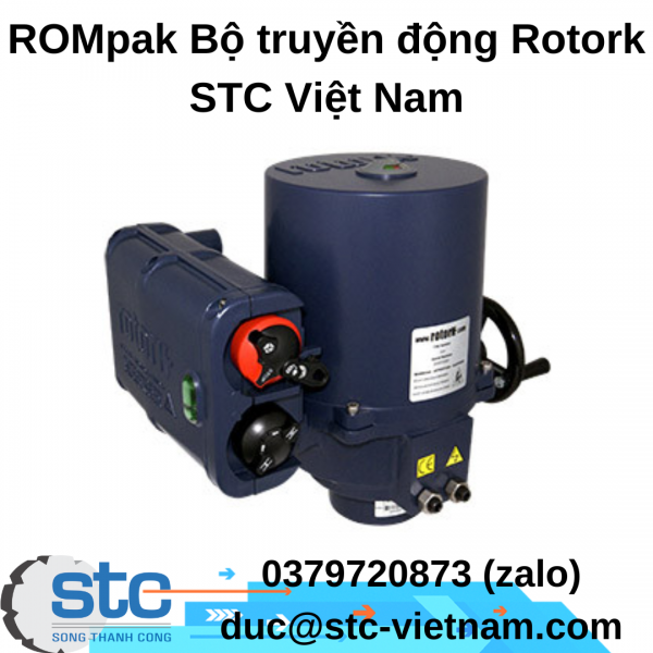 ROMpak Bộ truyền động Rotork STC Việt Nam