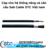 Cáp cho hệ thống nâng và cần cẩu Sab Cable STC Việt nam
