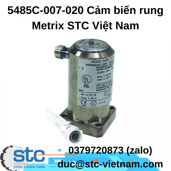 5485C-007-020 Cảm biến rung Metrix STC Việt Nam