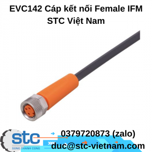 EVC142 Cáp kết nối Female IFM STC Việt Nam