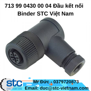 713 99 0430 00 04 Đầu kết nối thiết bị truyền động Binder STC Việt Nam