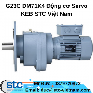 G23C DM71K4 Động cơ Servo KEB STC Việt Nam