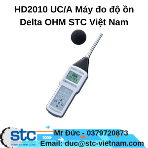 HD2010 UC/A Máy đo độ ồn Delta OHM STC Việt Nam