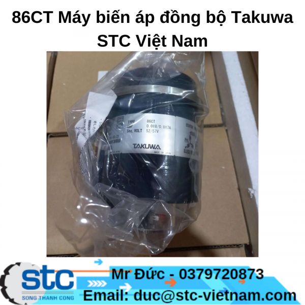 86CT Máy biến áp đồng bộ Takuwa STC Việt Nam