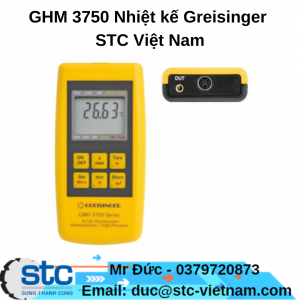 GHM 3750 Nhiệt kế Greisinger STC Việt Nam