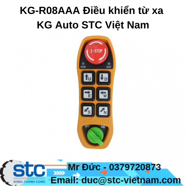 KG-R08AAA Điều khiển từ xa KG Auto STC Việt Nam
