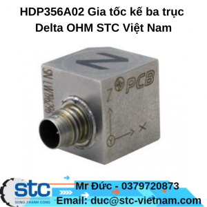 HDP356A02 Gia tốc kế ba trục Delta OHM STC Việt Nam