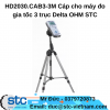 HD2030.CAB3-3M Cáp cho máy đo gia tốc 3 trục Delta OHM STC Việt Nam