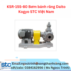KSR-15S-80 Bơm bánh răng Daito Kogyo STC Việt Nam