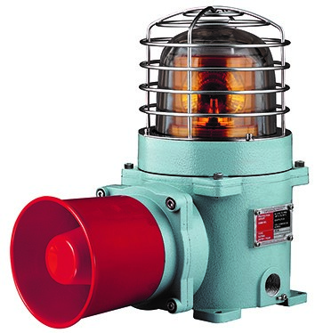 Qlight SESALR-WS-24-R LED Revolving Warning Light and Electric Horn Combination - Kết hợp đèn báo quay vòng LED và còi điện STC Việt Nam