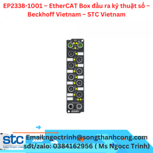 EP2338-1001 – EtherCAT Box đầu ra kỹ thuật số – Beckhoff Vietnam – STC Vietnam