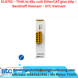 EL6752 – Thiết bị đầu cuối EtherCAT giao tiếp – Beckhoff Vietnam – STC Vietnam