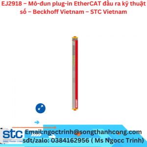 EJ2918 – Mô-đun plug-in EtherCAT đầu ra kỹ thuật số – Beckhoff Vietnam – STC Vietnam