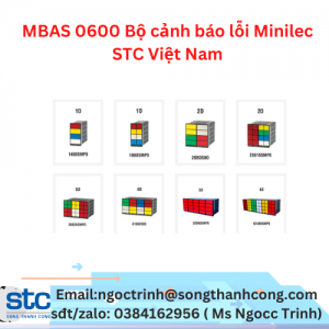 MBAS 0600 Bộ cảnh báo lỗi Minilec STC Việt Nam