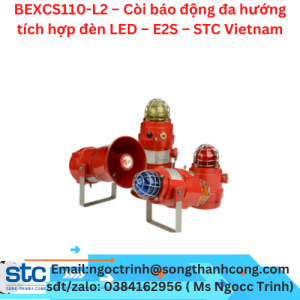 BEXCS110-L2 – Còi báo động đa hướng tích hợp đèn LED – E2S – STC Vietnam