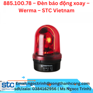 885.100.78 – Đèn báo động xoay – Werma – STC Vietnam