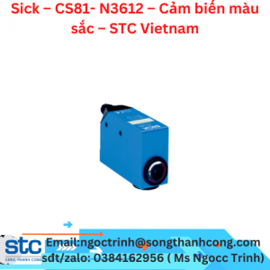 Sick – CS81- N3612 – Cảm biến màu sắc – STC Vietnam