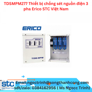 TDSMPM277 Thiết bị chống sét nguồn điện 3 pha Erico STC Việt Nam