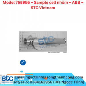 Model 768956 – Sample cell nhôm – ABB – STC Vietnam
