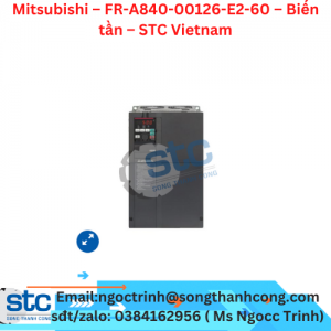 Mitsubishi – FR-A840-00126-E2-60 – Biến tần – STC Vietnam