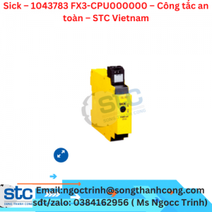 Sick – 1043783 FX3-CPU000000 – Công tắc an toàn – STC Vietnam