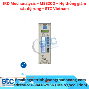 IRD Mechanalysis – M88200 – Hệ thống giám sát độ rung – STC Vietnam