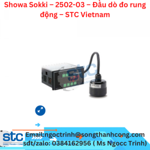 Showa Sokki – 2502-03 – Đầu dò đo rung động – STC Vietnam