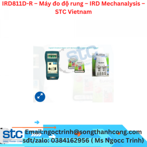 IRD811D-R – Máy đo độ rung – IRD Mechanalysis – STC Vietnam