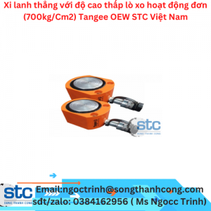 Xi lanh thẳng với độ cao thấp lò xo hoạt động đơn (700kg/Cm2) Tangee OEW STC Việt Nam