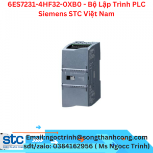 6ES7231-4HF32-0XB0 - Bộ Lập Trình PLC Siemens STC Việt Nam