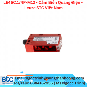 LE46C.1/4P-M12 - Cảm Biến Quang Điện -  Leuze STC Việt Nam