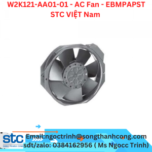 W2K121-AA01-01 - AC Fan - EBMPAPST STC VIỆT Nam 