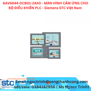 6AV6644-0CB01-2AX0 - MÀN HÌNH CẢM ỨNG CHO BỘ ĐIỀU KHIỂN PLC - Siemens STC Việt Nam 