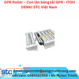 GPR Roller – Con lăn băng tải GPR - ITOH DENKI STC Việt Nam 