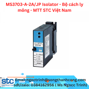 MS3703-A-2A/JP Isolator - Bộ cách ly mỏng - MTT STC Việt Nam