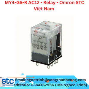 MY4-GS-R AC12 - Relay - Omron STC Việt Nam 