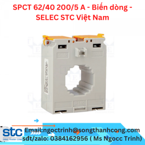 SPCT 62/40 200/5 A - Biến dòng -  SELEC STC Việt Nam 