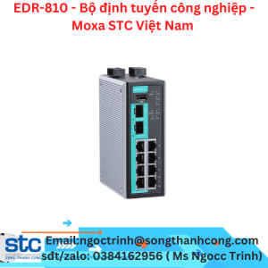 EDR-810 - Bộ định tuyến công nghiệp - Moxa STC Việt Nam 