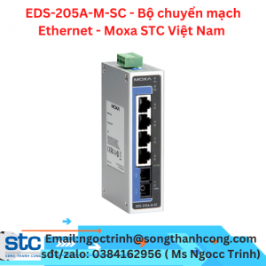 EDS-205A-M-SC - Bộ chuyển mạch Ethernet - Moxa STC Việt Nam 