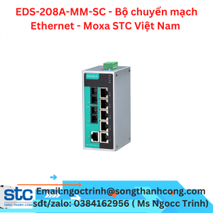 EDS-208A-MM-SC - Bộ chuyển mạch Ethernet - Moxa STC Việt Nam 